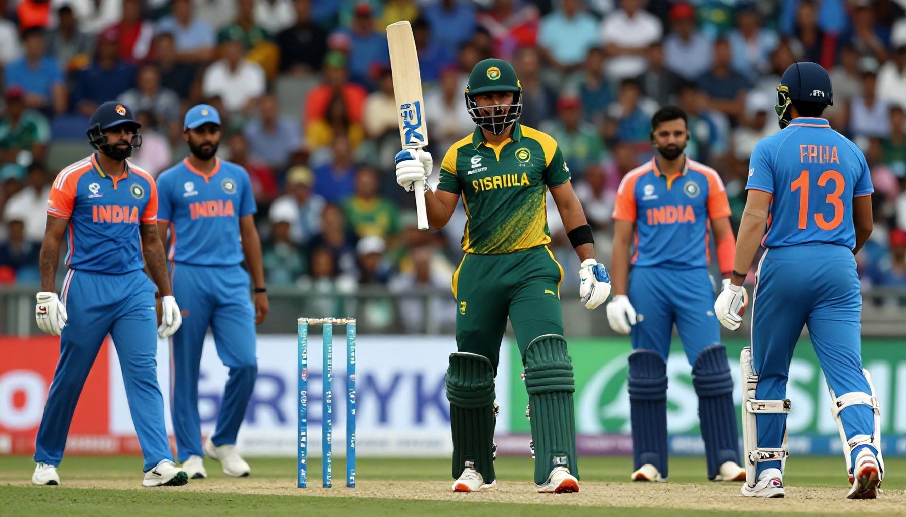 South Africa Struggles as India Extends Winning Streak in Cricket Clashes