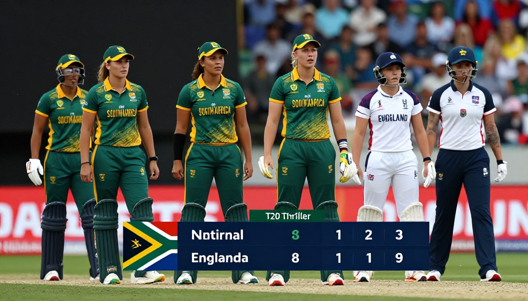 South Africa Women Secure Narrow Victory Over England in T20 Thriller