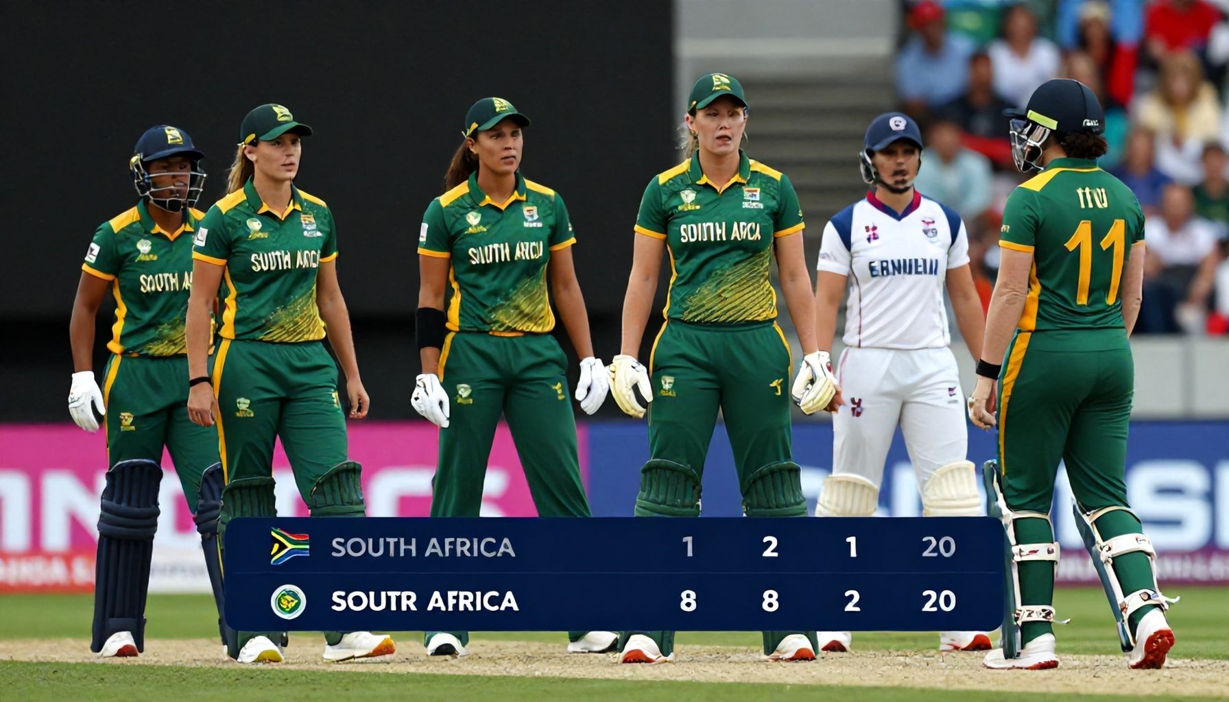 South Africa Women's National Team Faces Defeat Against England in T20 Clash