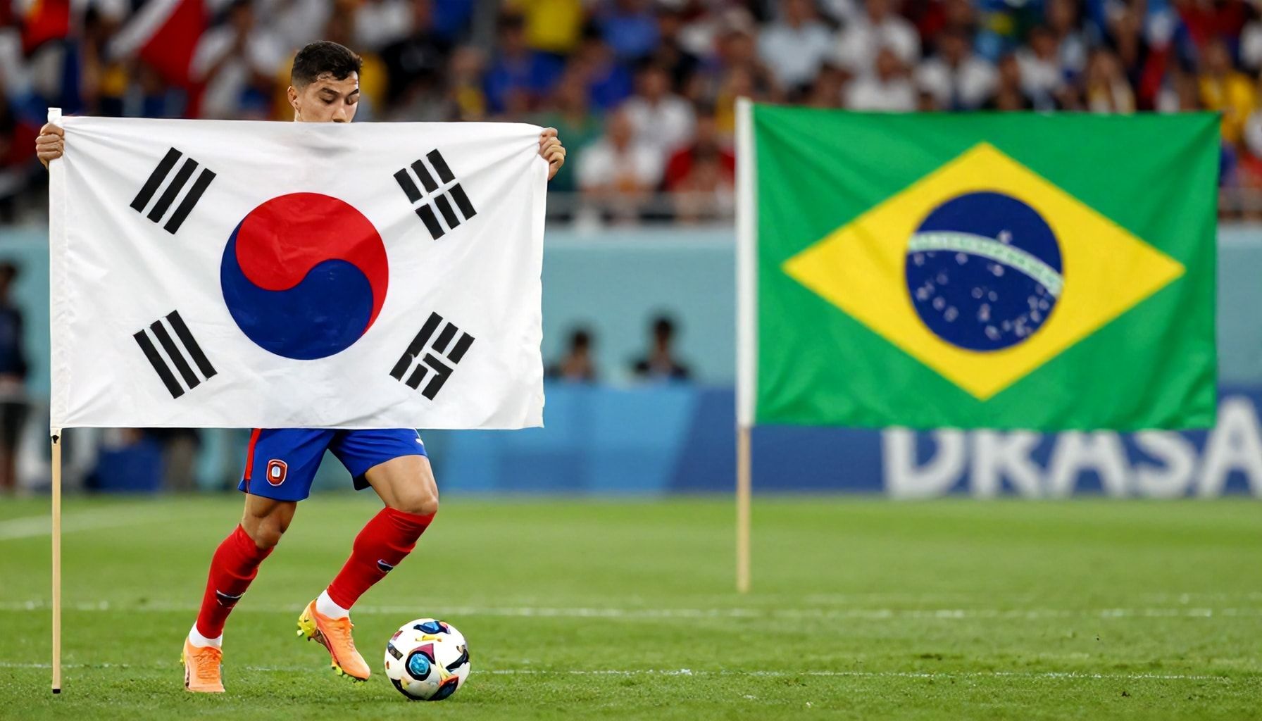 South Korea Aims to Defy Expectations Against Football Powerhouse Brazil