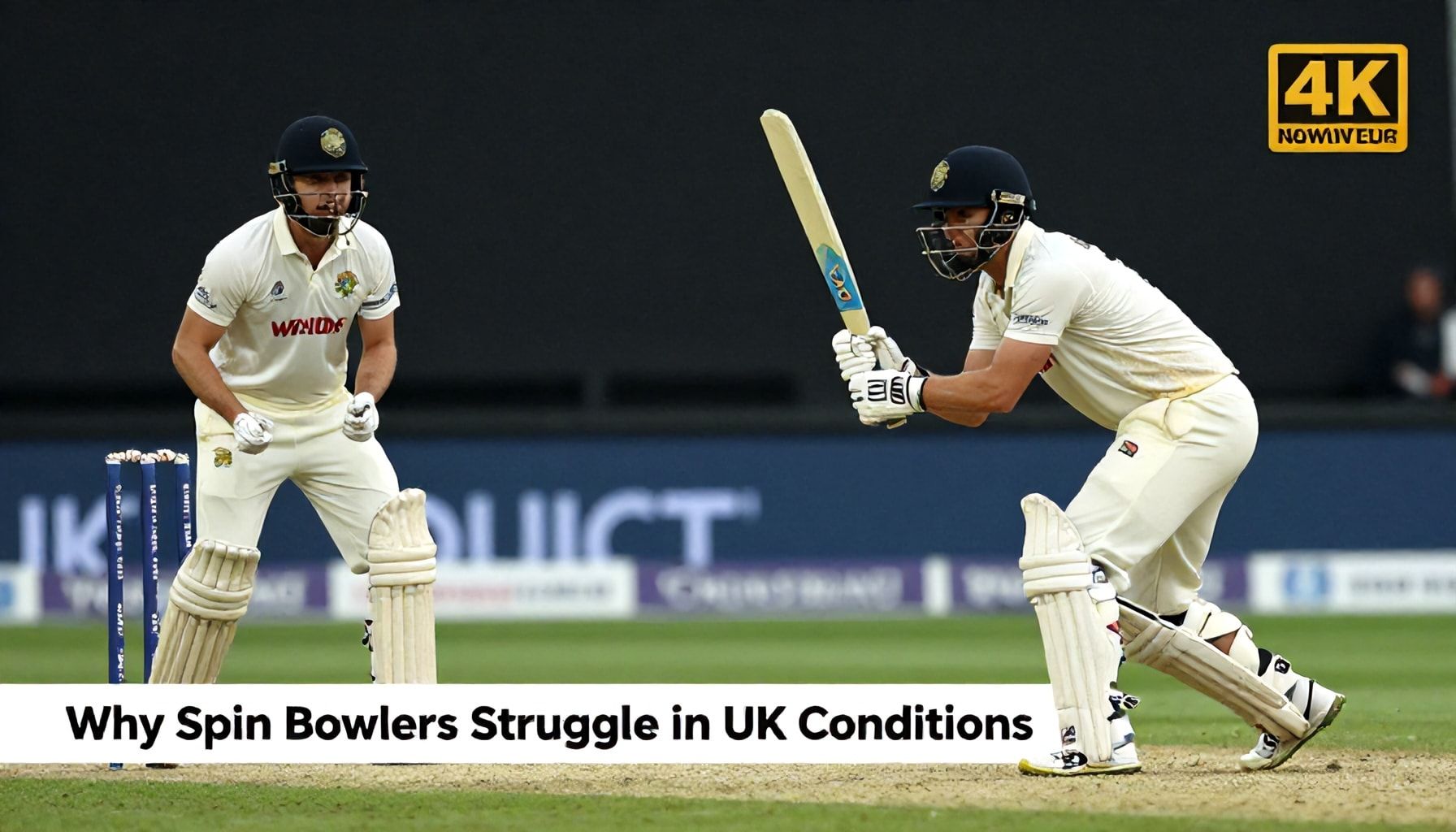 Spin Bowlers Battle Unpredictable UK Weather