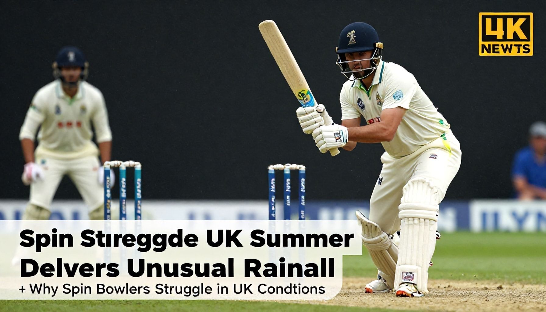 Spin Bowlers Struggle as UK Summer Delivers Unusual Rainfall