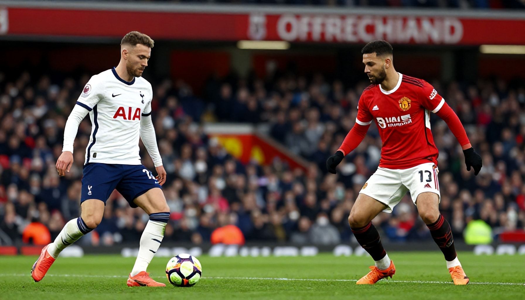 Spurs and Red Devils prepare to meet at Old Trafford