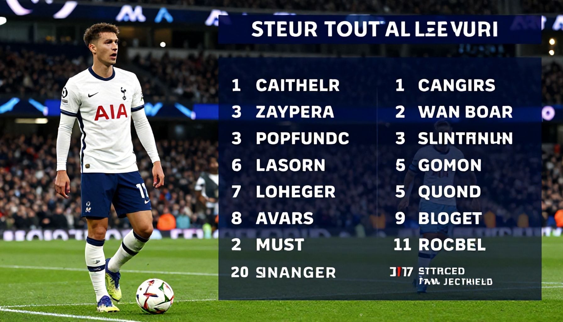 Spurs make three changes following midweek Champions League exit