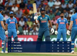 India Crush Sri Lanka by 317 Runs in Thrilling Test Match