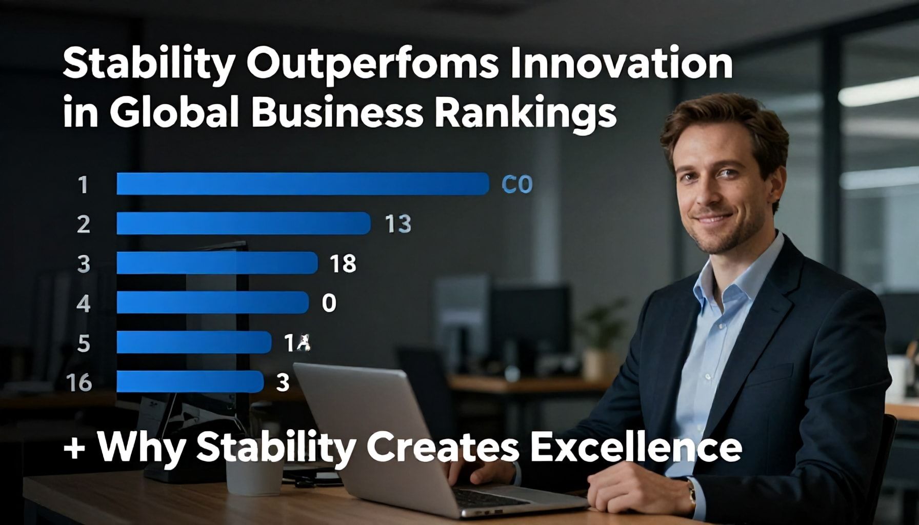 Stability Outperforms Innovation in Global Business Rankings