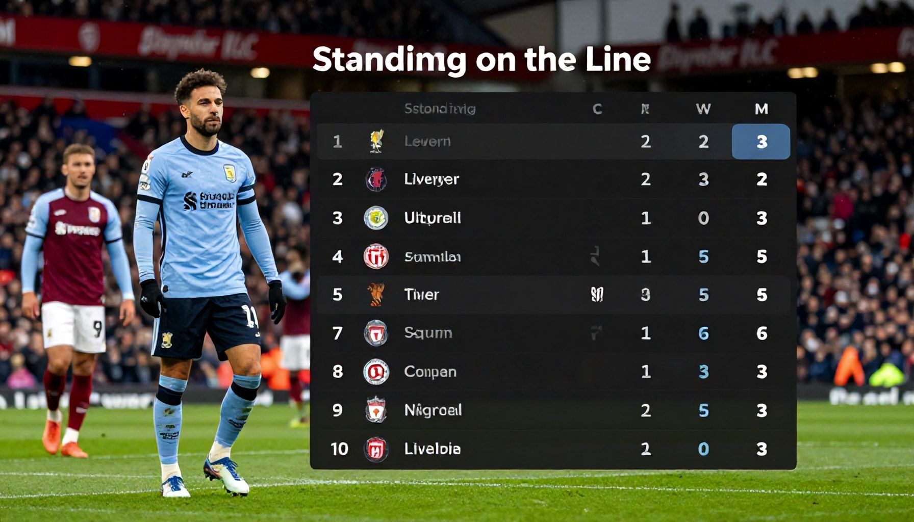 Standings on the Line as Liverpool FC Visits Aston Villa