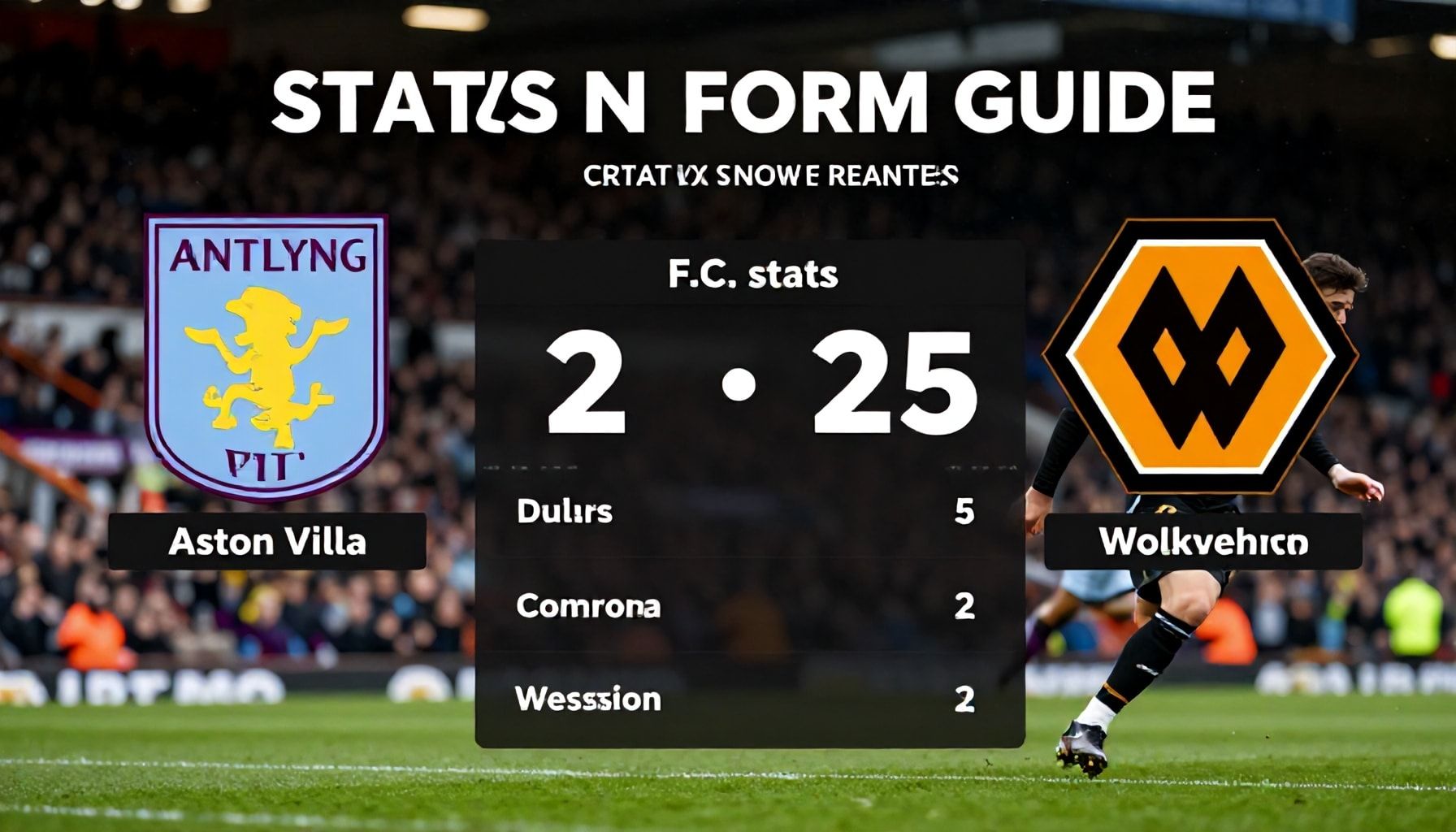 Stats and Form Guide: Aston Villa vs Wolverhampton Wanderers Preview