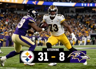 Steelers Secure Victory Over Ravens in Thrilling Monday Night Showdown