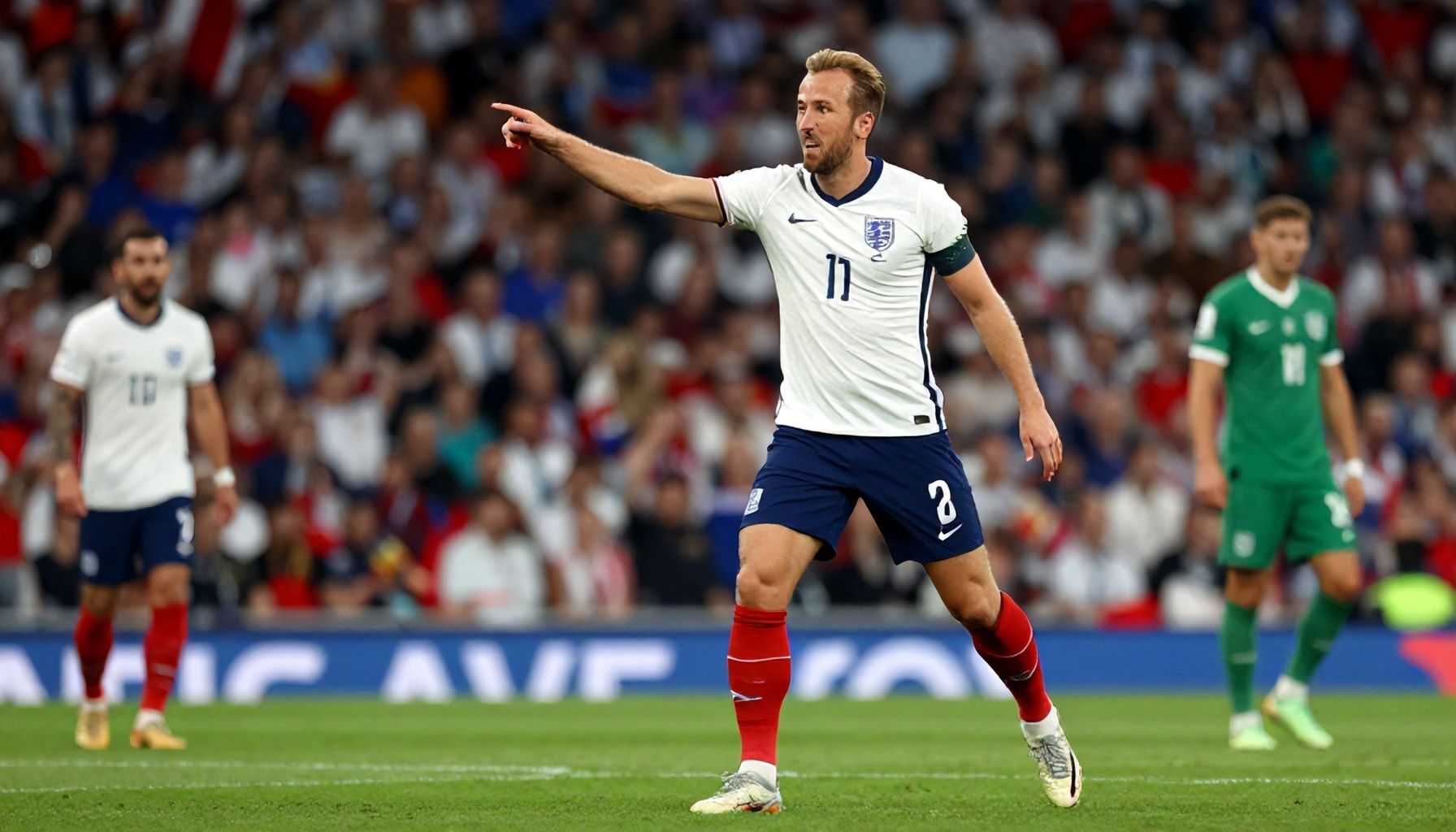 Striker Harry Kane Secures Victory with Last-Minute Goal for England
