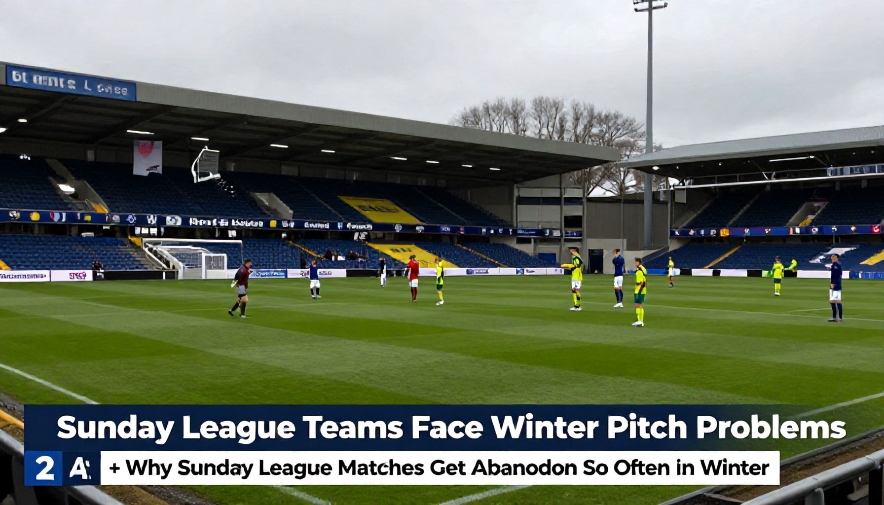 Sunday League Teams Face Winter Pitch Problems