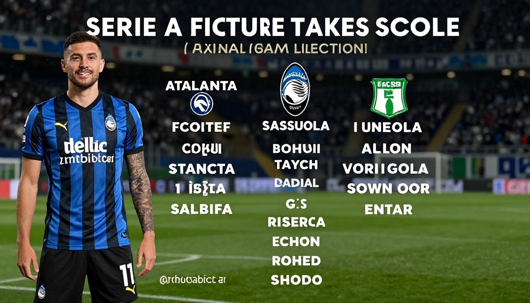 Sunday's Serie A Fixture Takes Shape with Final Team Selections