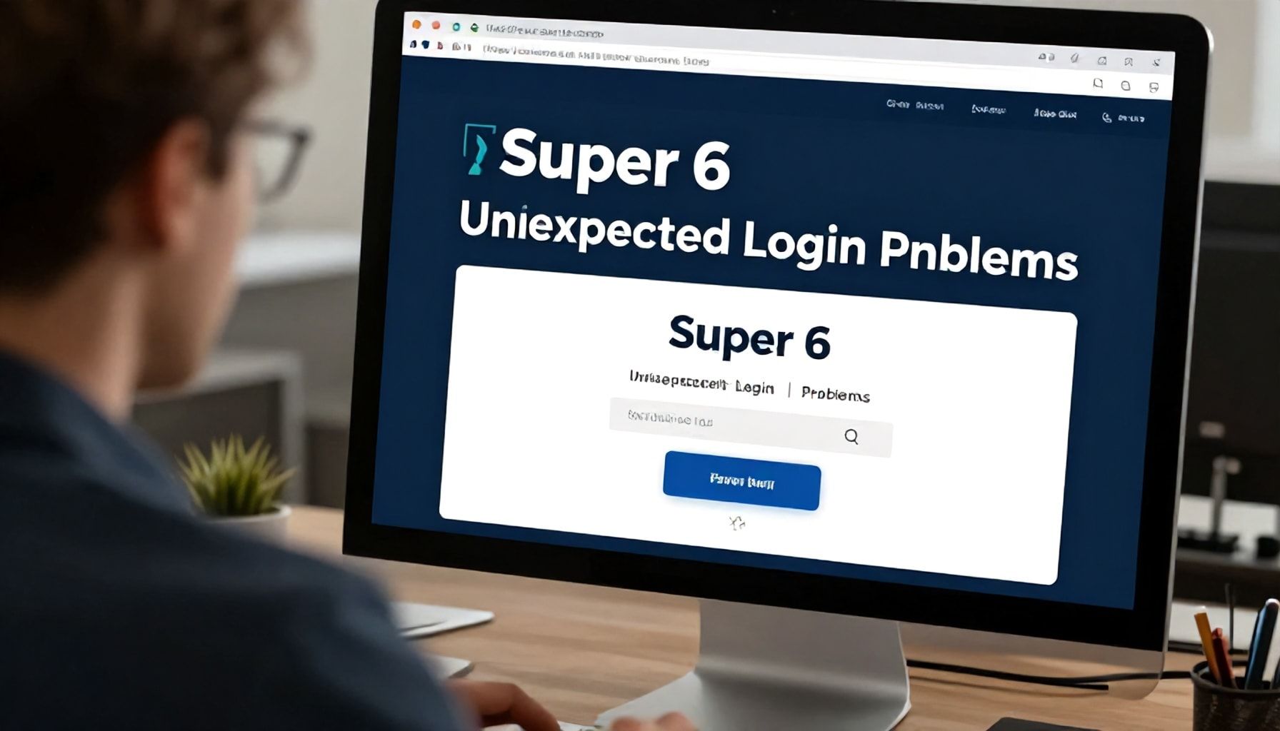Super 6 Investigates Unexpected Login Problems
