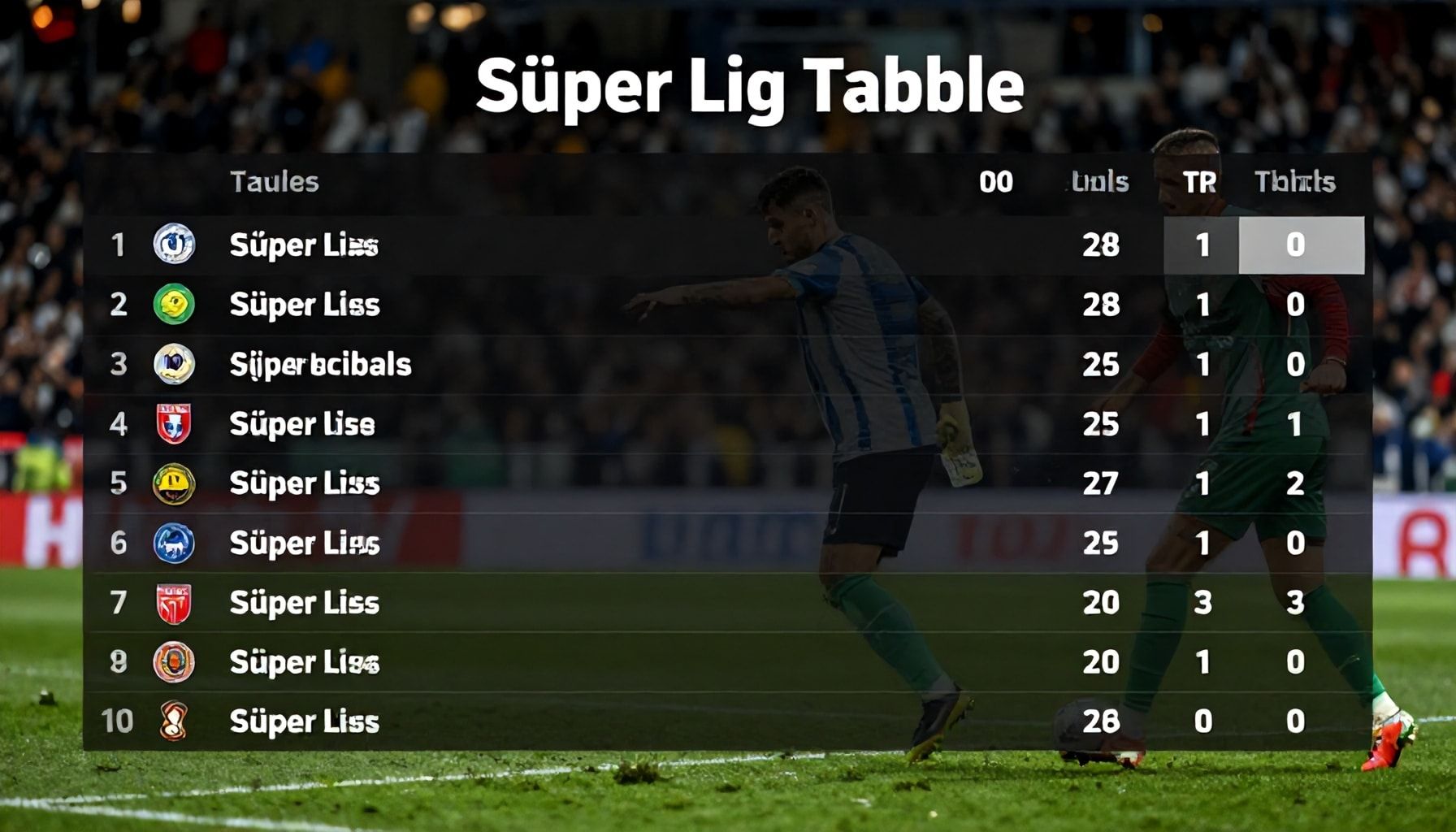 Süper Lig table reshuffled after intense weekend fixtures