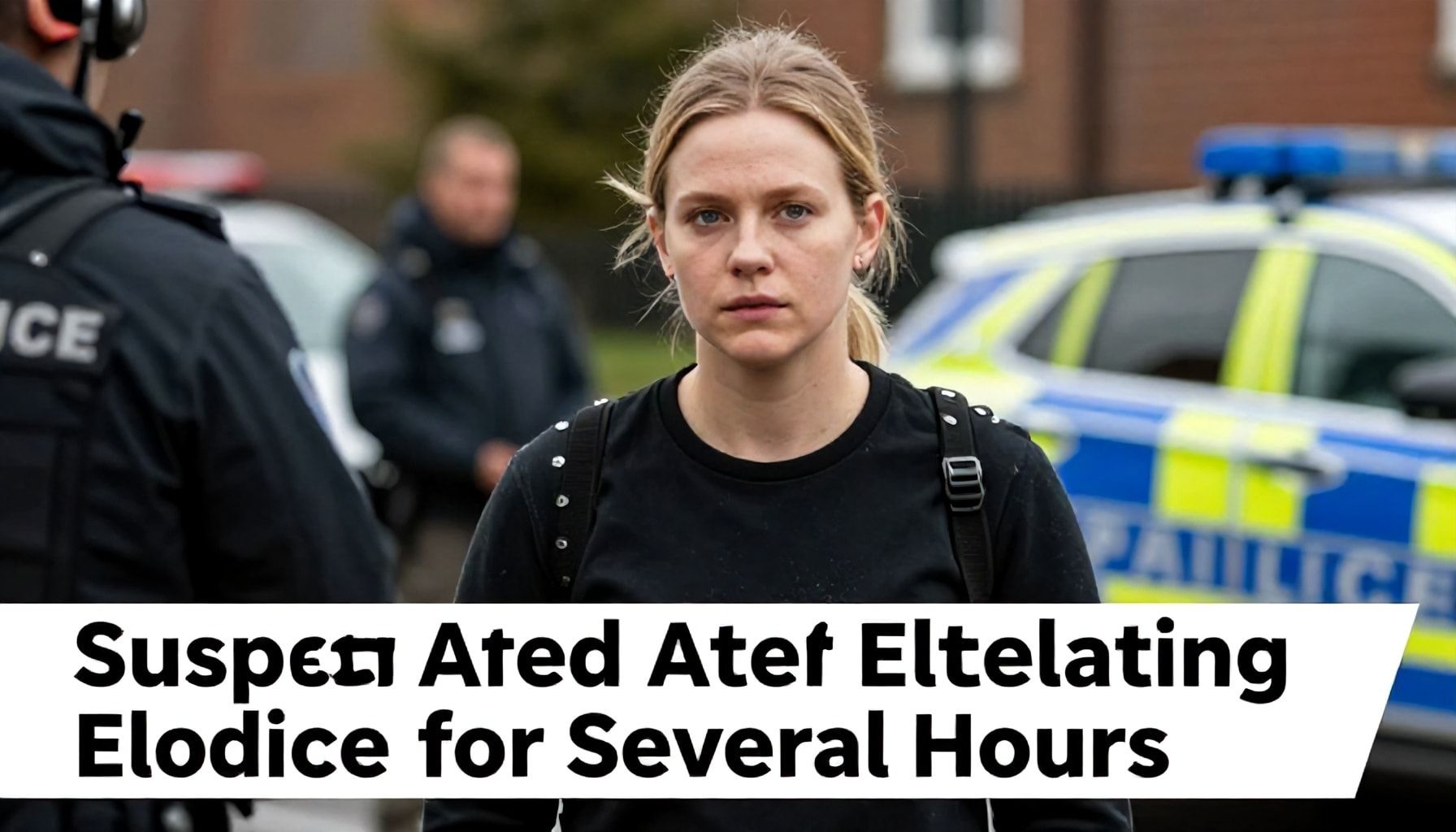 Suspect Arrested After Eluding Police for Several Hours