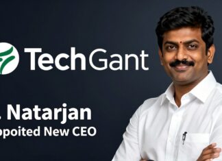 T. Natarajan Appointed New CEO of Tech Giant on 15 March