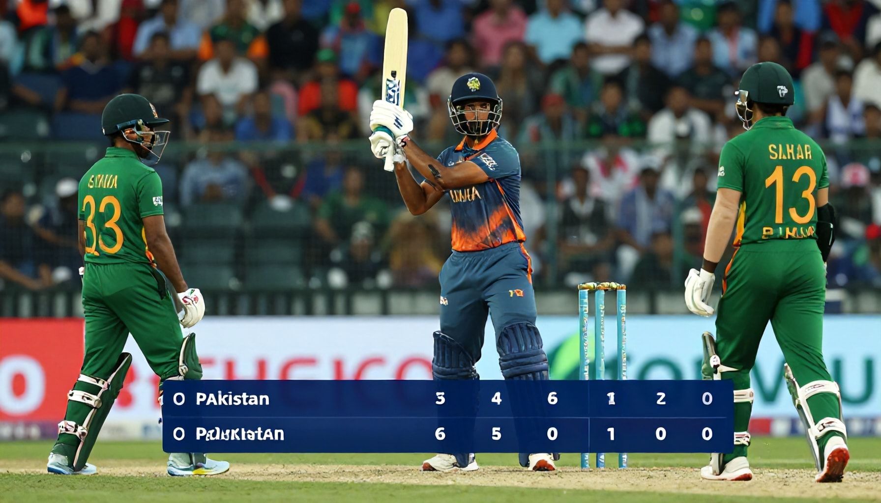 T20 Clash Ends in Sri Lankan Success Despite Late Pakistani Fightback