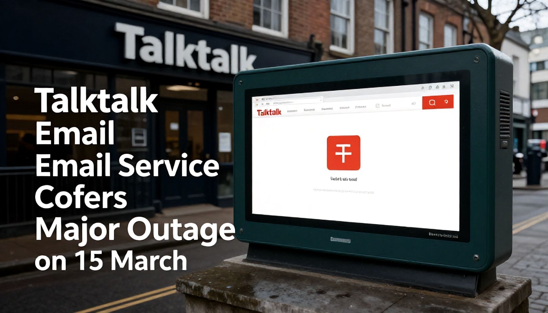 TalkTalk Email Service Suffers Major Outage on 15 March
