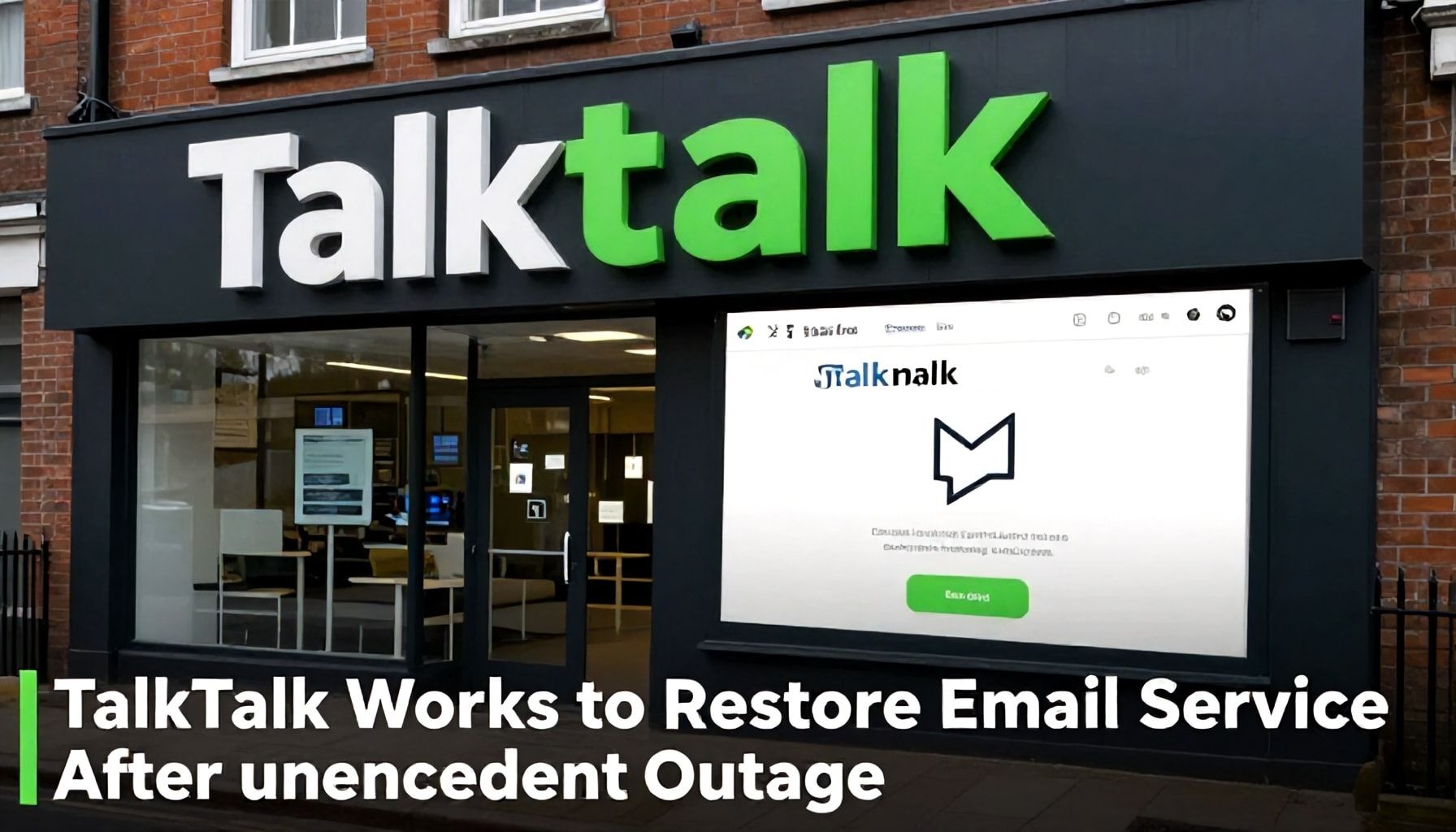 TalkTalk Works to Restore Email Service After Unexpected Outage
