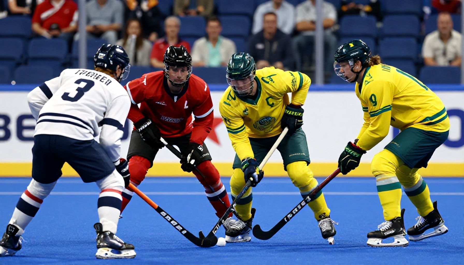 Teams Prepare for Intense International Hockey Matchup