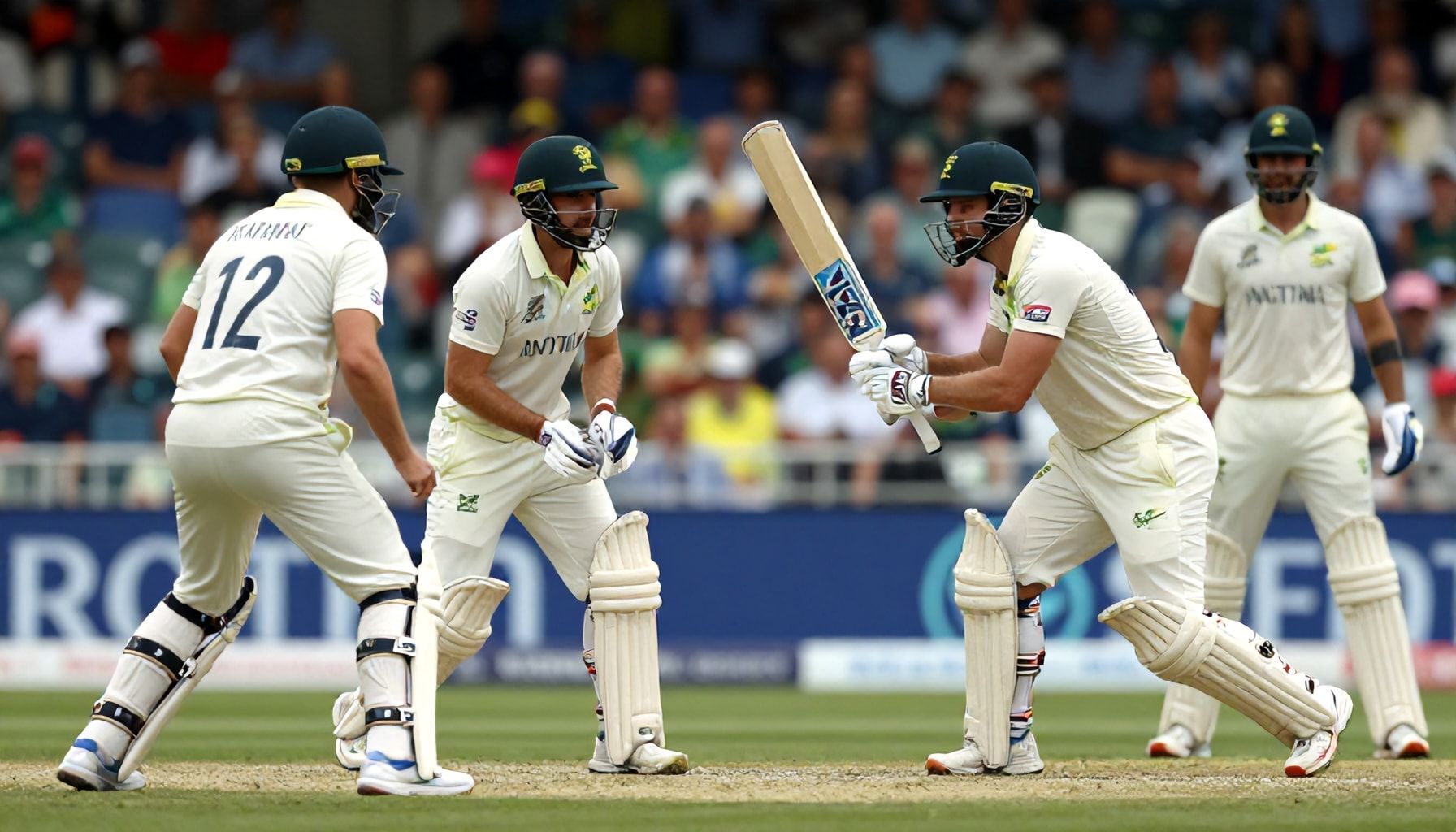Test cricket drama unfolds as Australia and England stars collide