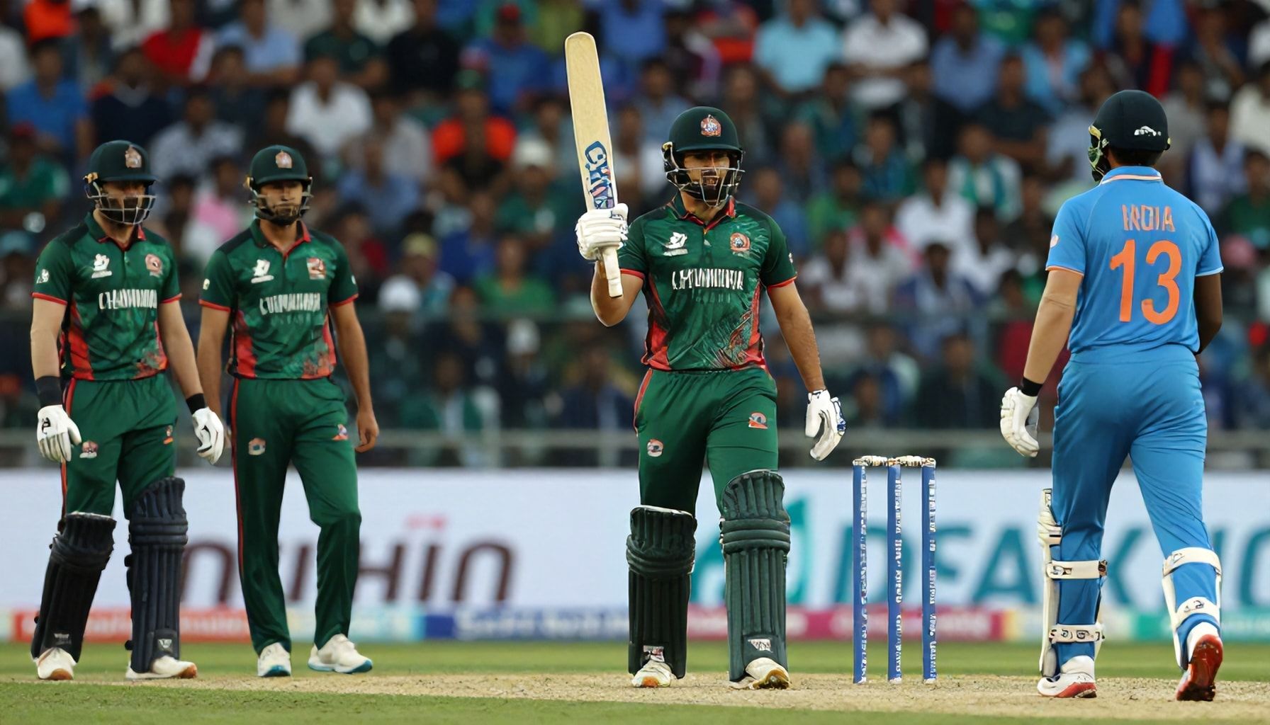 The Afghanistan National Cricket Team Secures Victory by Seven Wickets