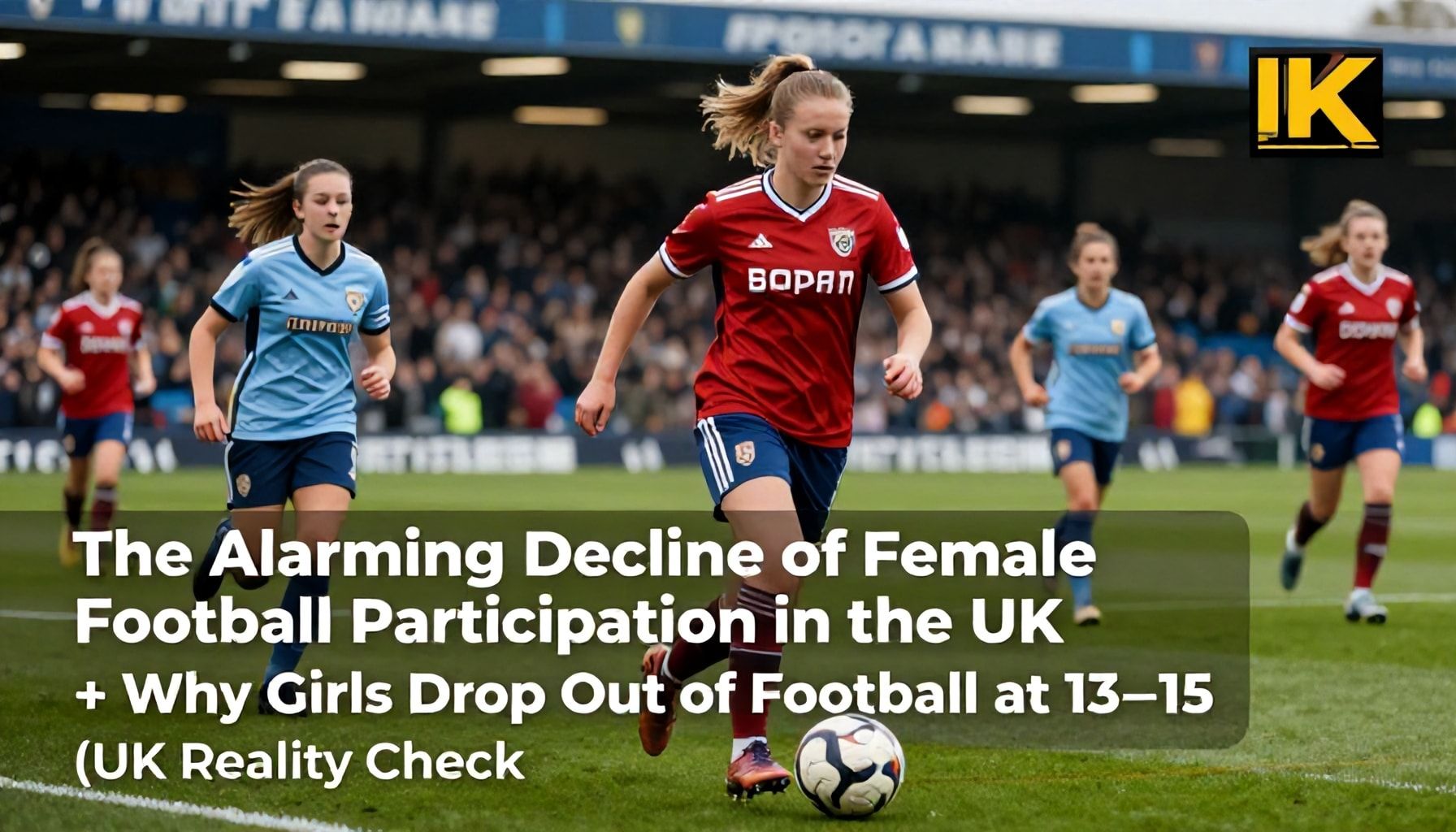 The Alarming Decline of Female Football Participation in the UK