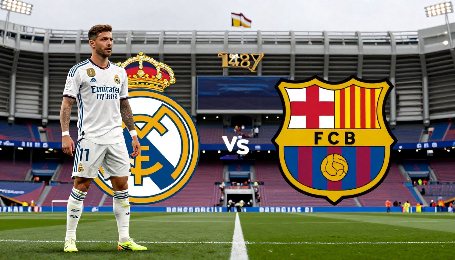 The Bernabéu hosts high-stakes encounter between Spanish football giants