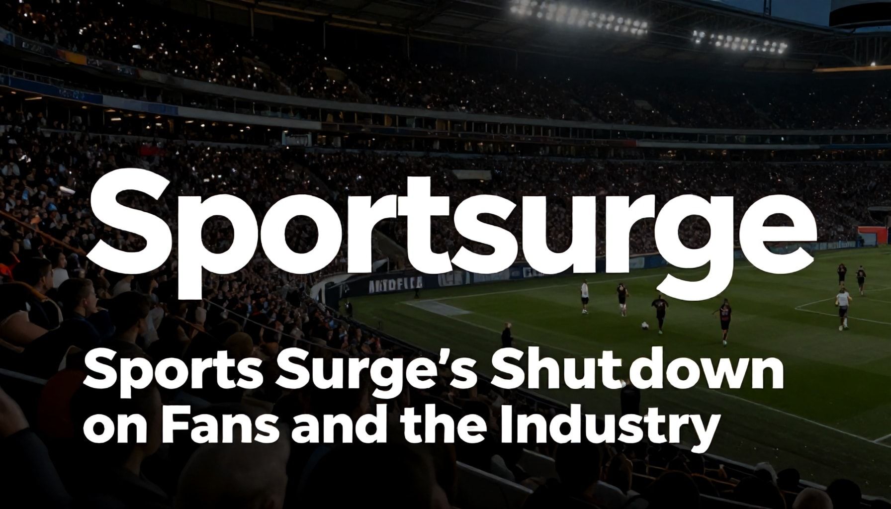 The Impact of Sportsurge's Shutdown on Fans and the Industry