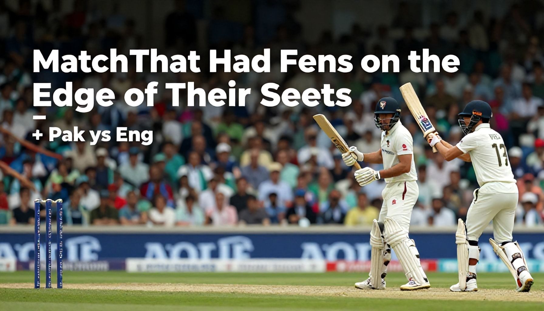 The Match That Had Fans on the Edge of Their Seats