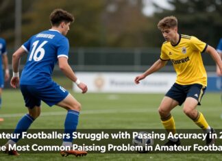 Amateur Footballers Struggle with Passing Accuracy in 2023
