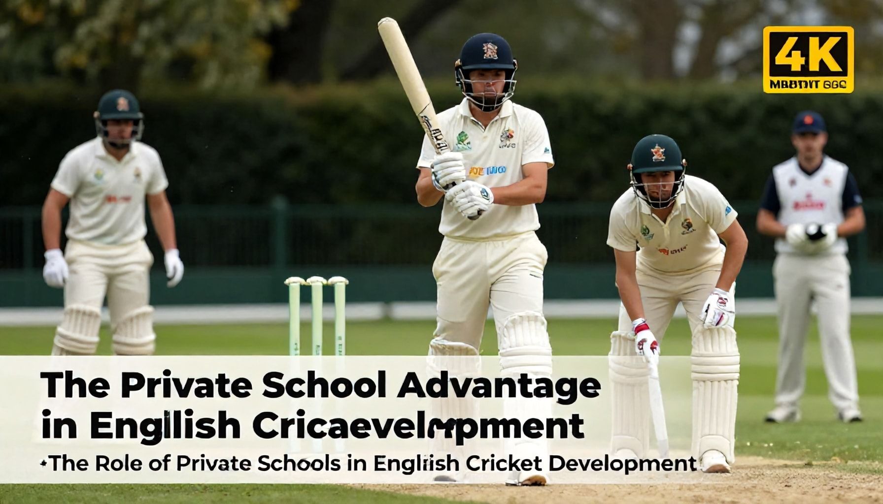 The Private School Advantage in English Cricket Development