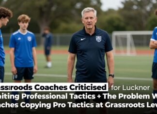 Grassroots Coaches Criticised for Mimicking Professional Tactics