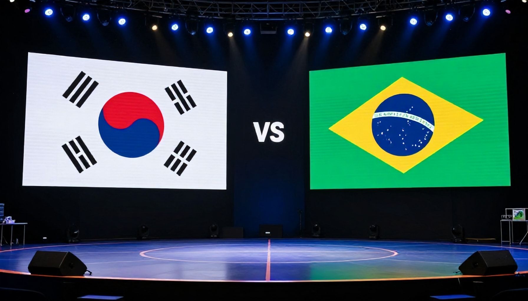 The Stage is Set for a High-Stakes Clash Between South Korea and Brazil