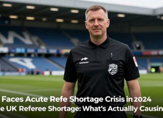 UK Faces Acute Referee Shortage Crisis in 2024
