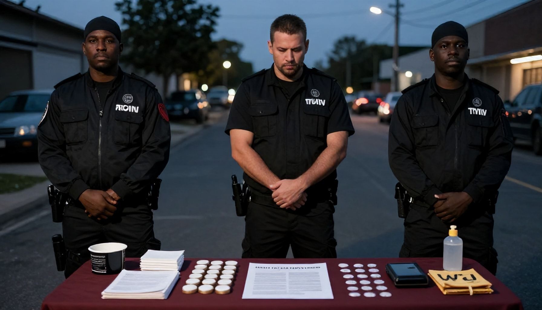 Three Arrested in Dawn Raid on Drug Operation