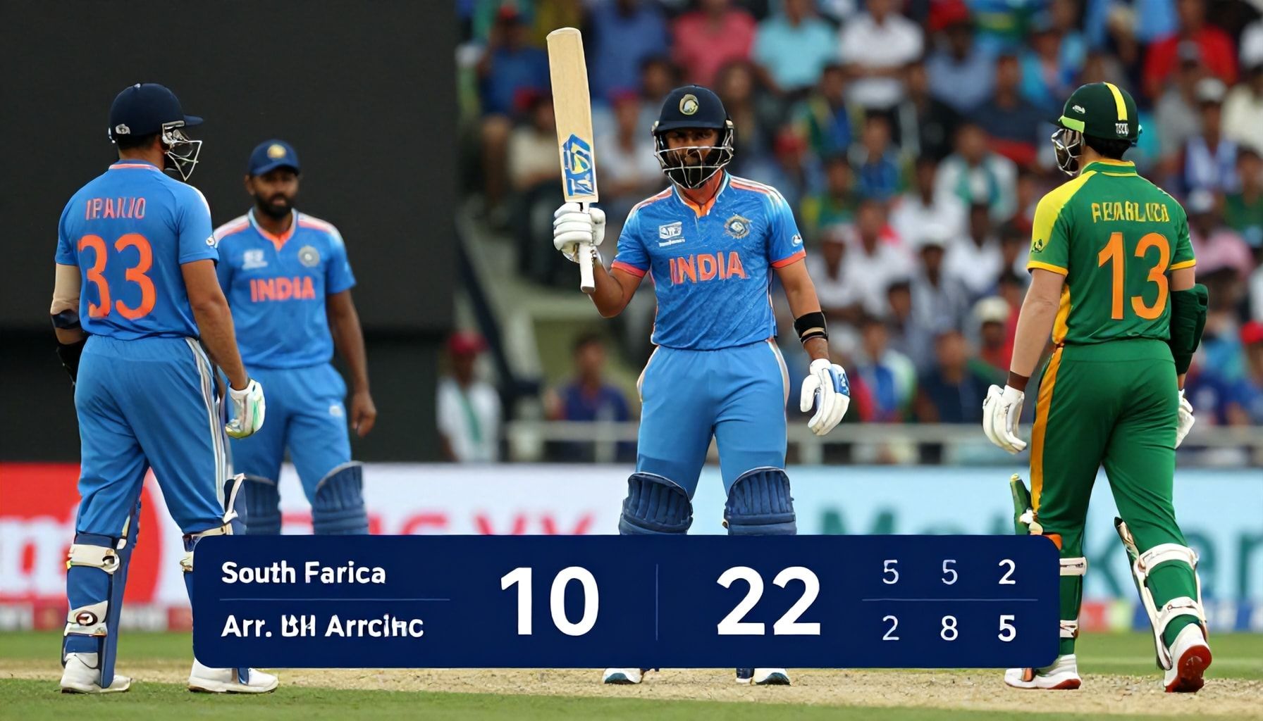 Thrilling T20 Clash Ends in India's Favour