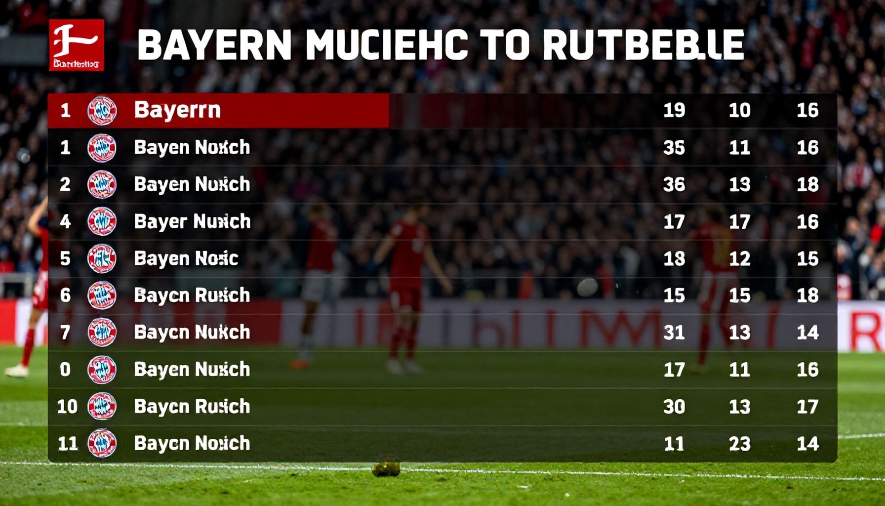 Thrilling Weekend Results Elevate Bayern Munich to Bundesliga Peak