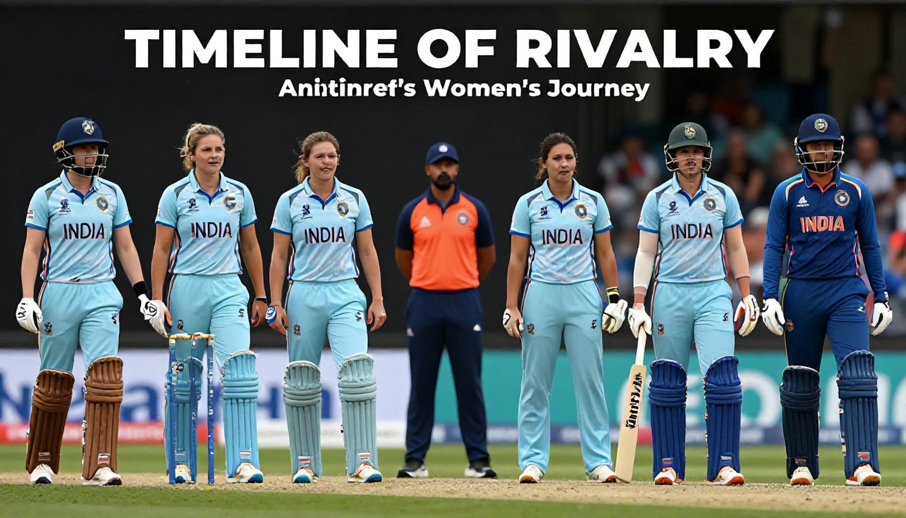 Timeline of Rivalry: England and India's Women's Cricket Journey