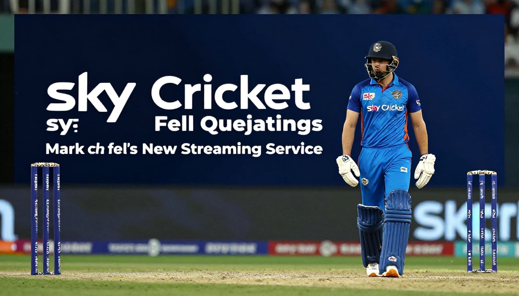Today Marks the Launch of Sky Cricket's New Streaming Service