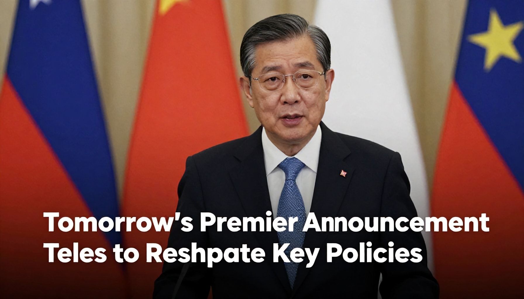 Tomorrow's Premier Announcement to Reshape Key Policies*