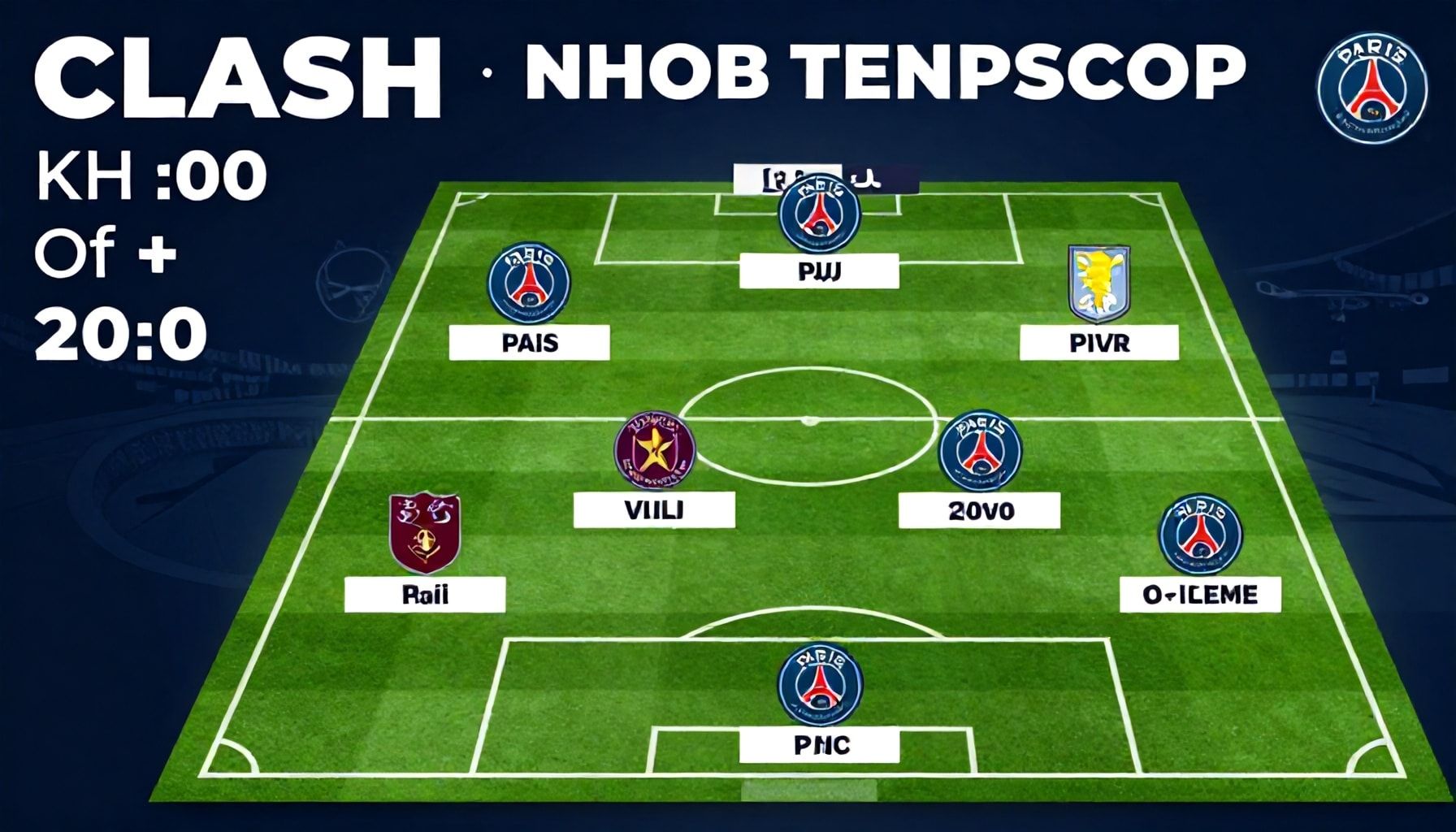 Tonight's Clash Kicks Off at 20:00 BST