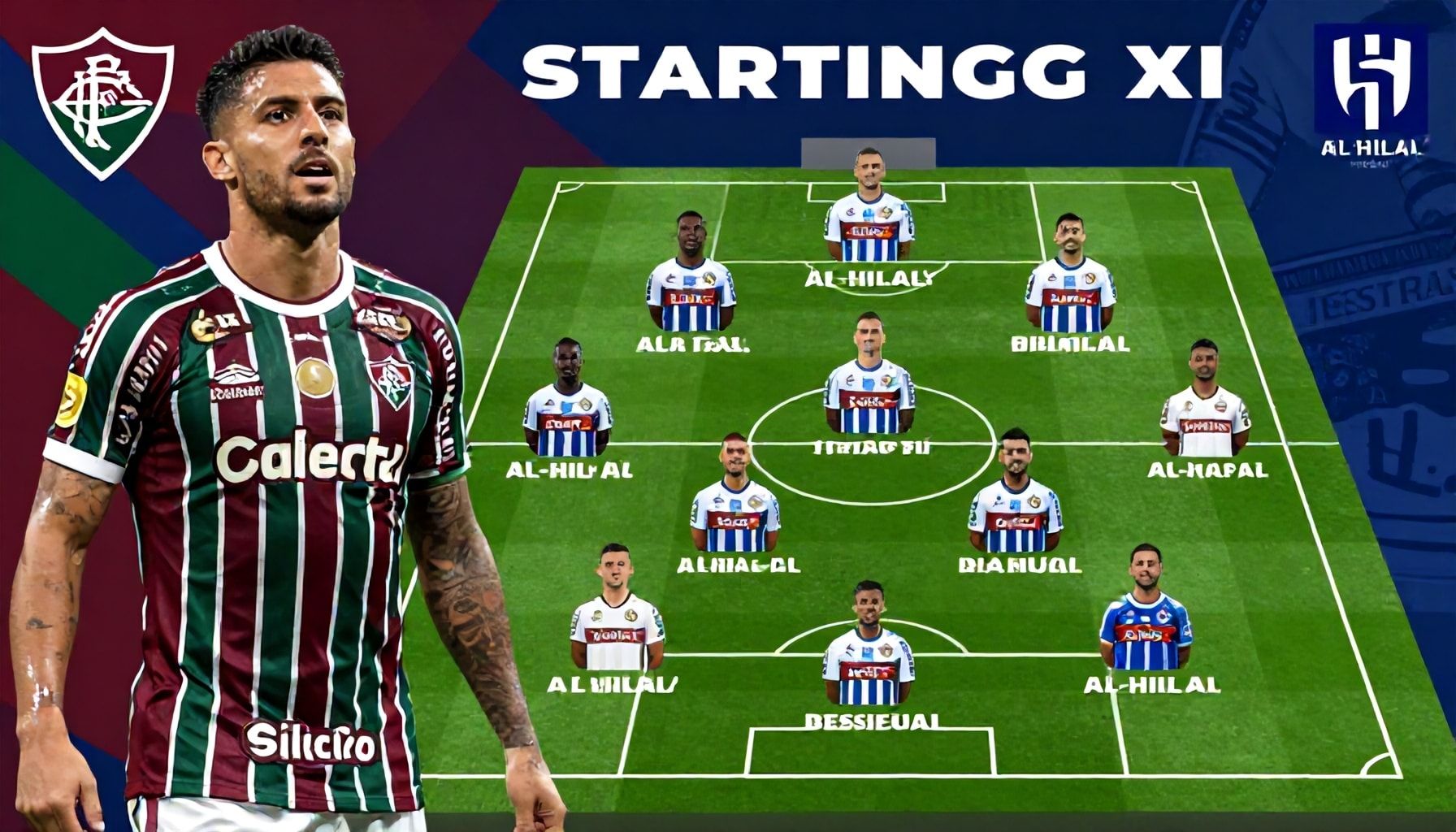 Tonight's Match: Fluminense and Al-Hilal Reveal Starting XI for Decisive Clash