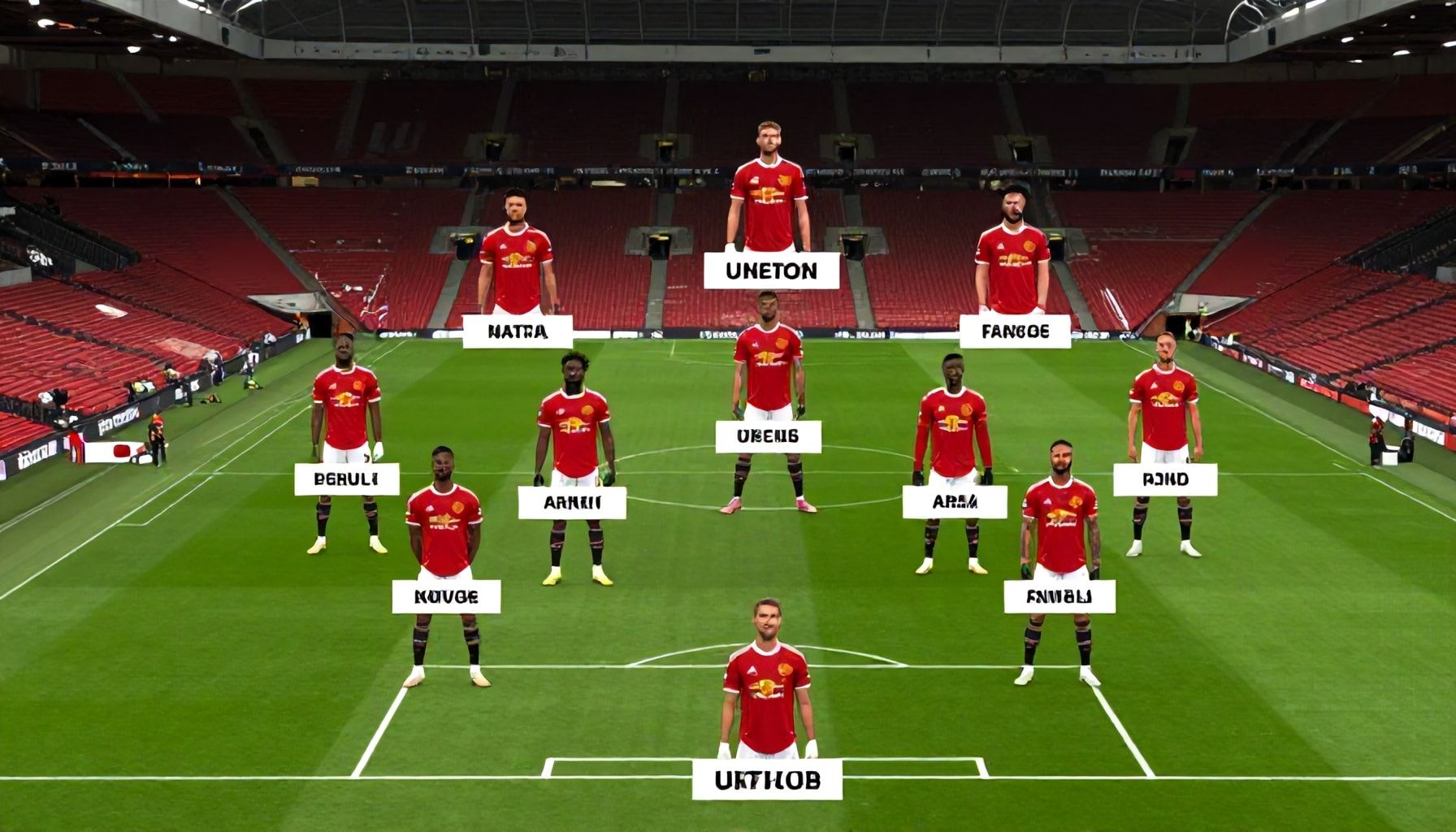 Tonight's Match: Manchester United's Starting Eleven Announced