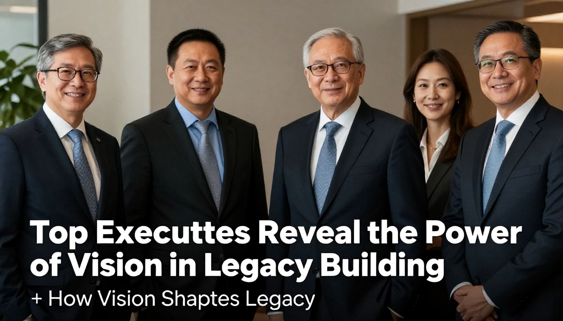 Top Executives Reveal the Power of Vision in Legacy Building