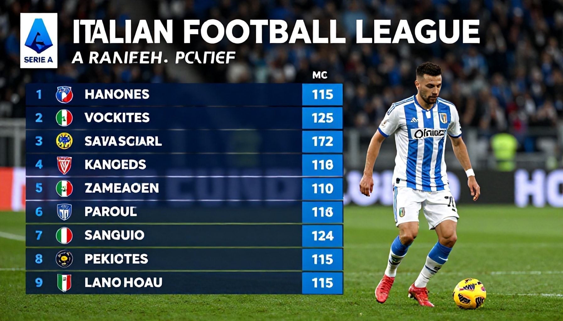 Top Performers Emerge in Italian Football League