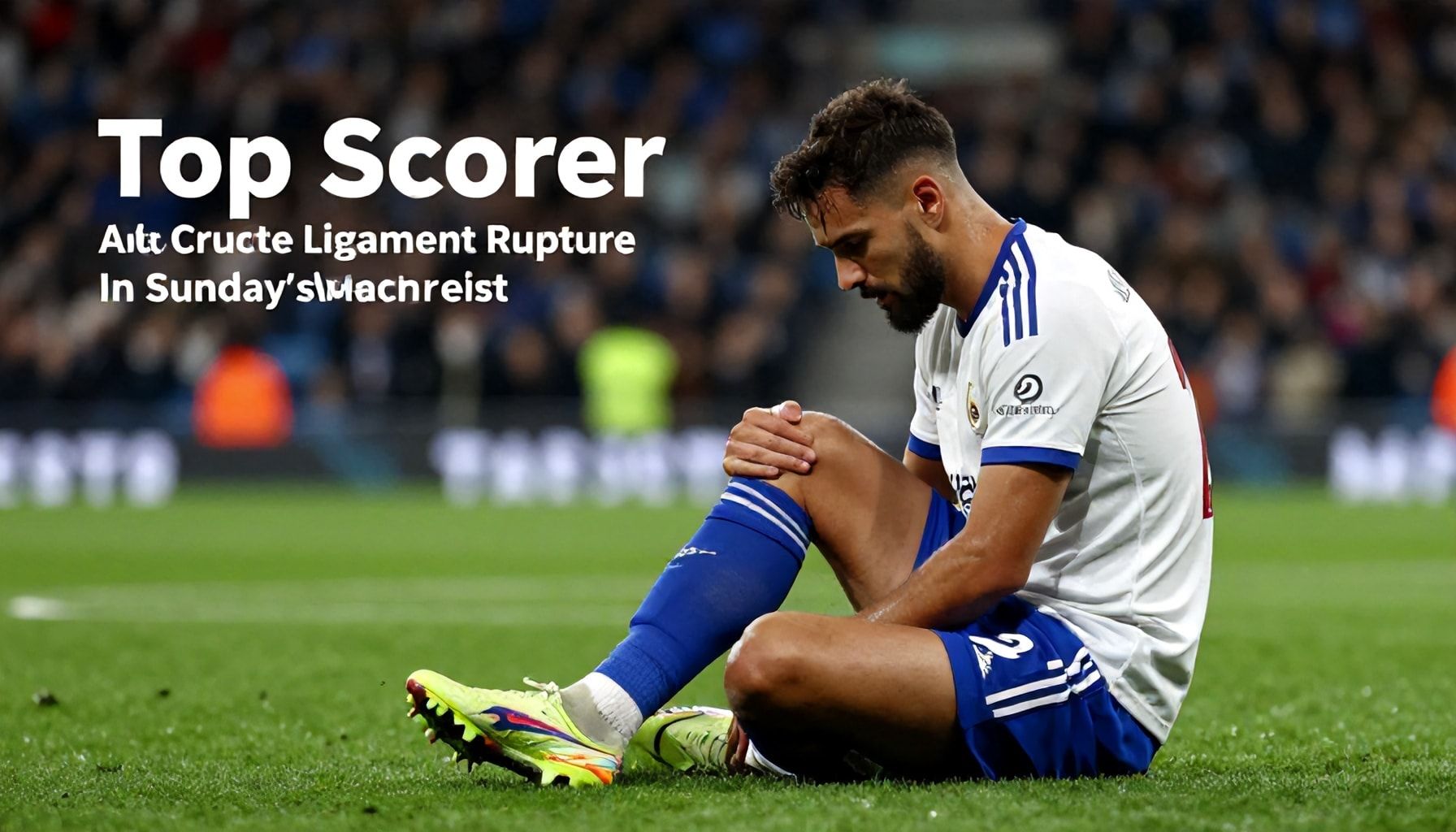 Top Scorer Sidelined After Cruciate Ligament Rupture in Sunday's Match