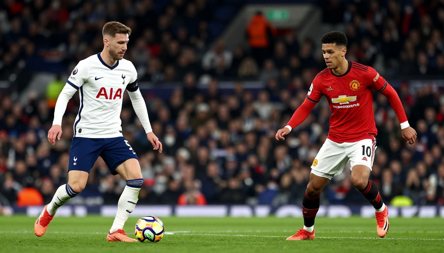 Tottenham and Manchester United set for Premier League showdown