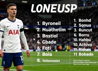 Tottenham vs Liverpool: Confirmed Lineups for Saturday Clash