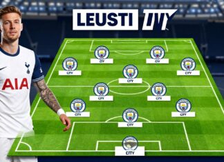 Spurs and City announce teams for Sunday showdown